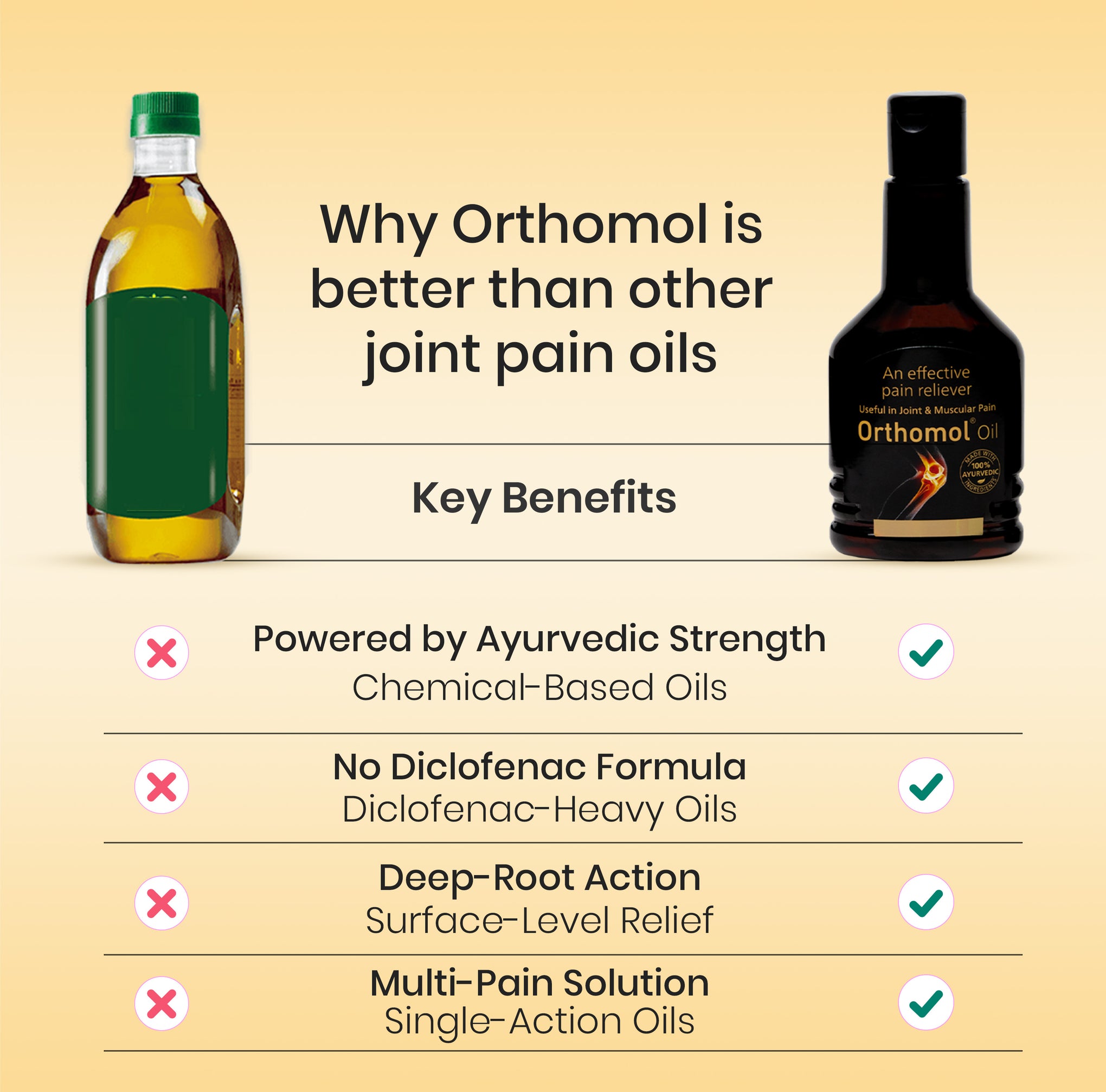 Orthomol Ayurvedic Pain Relief Oil (100 ml)