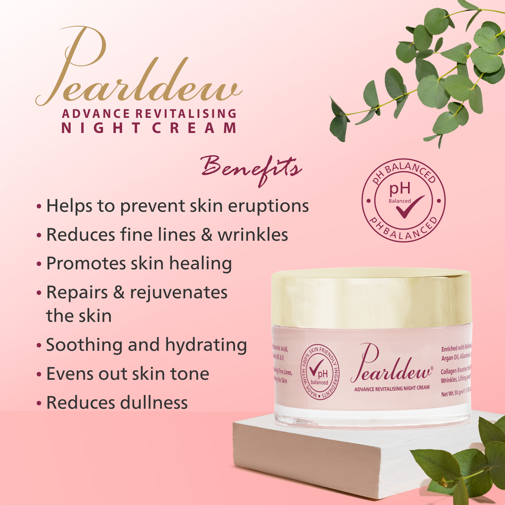 Pearldew Advance Revitalizing Night Cream (50 gm)