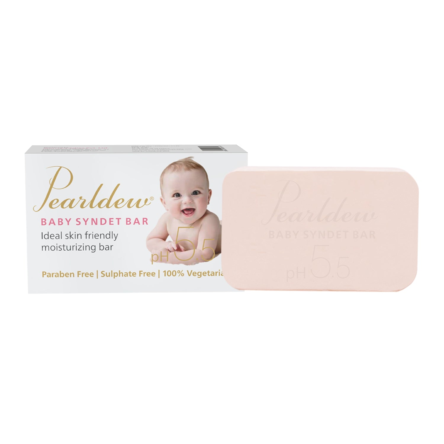 Pearldew Baby Syndet Bar (75 gm)