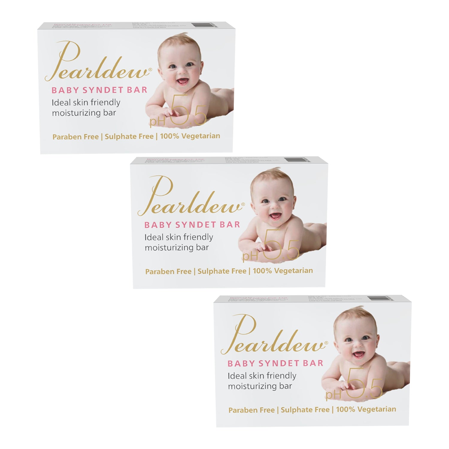 Pearldew Baby Syndet Bar (75 gm)