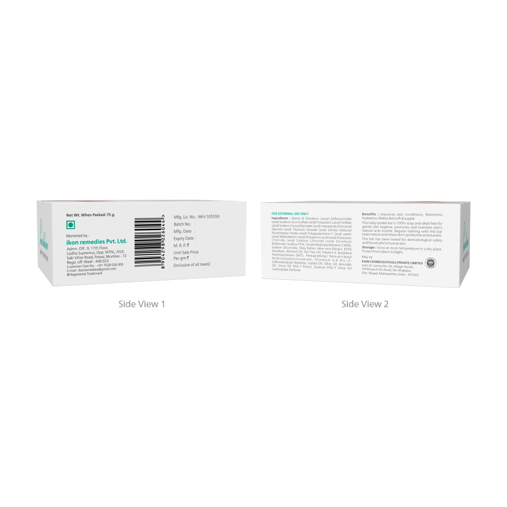 Pearldew Baby Syndet Bar (75 gm)