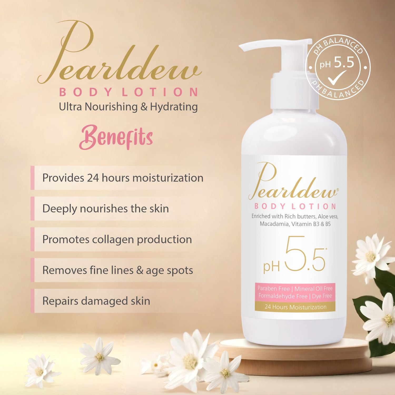 Pearldew Body Lotion (300 ml)