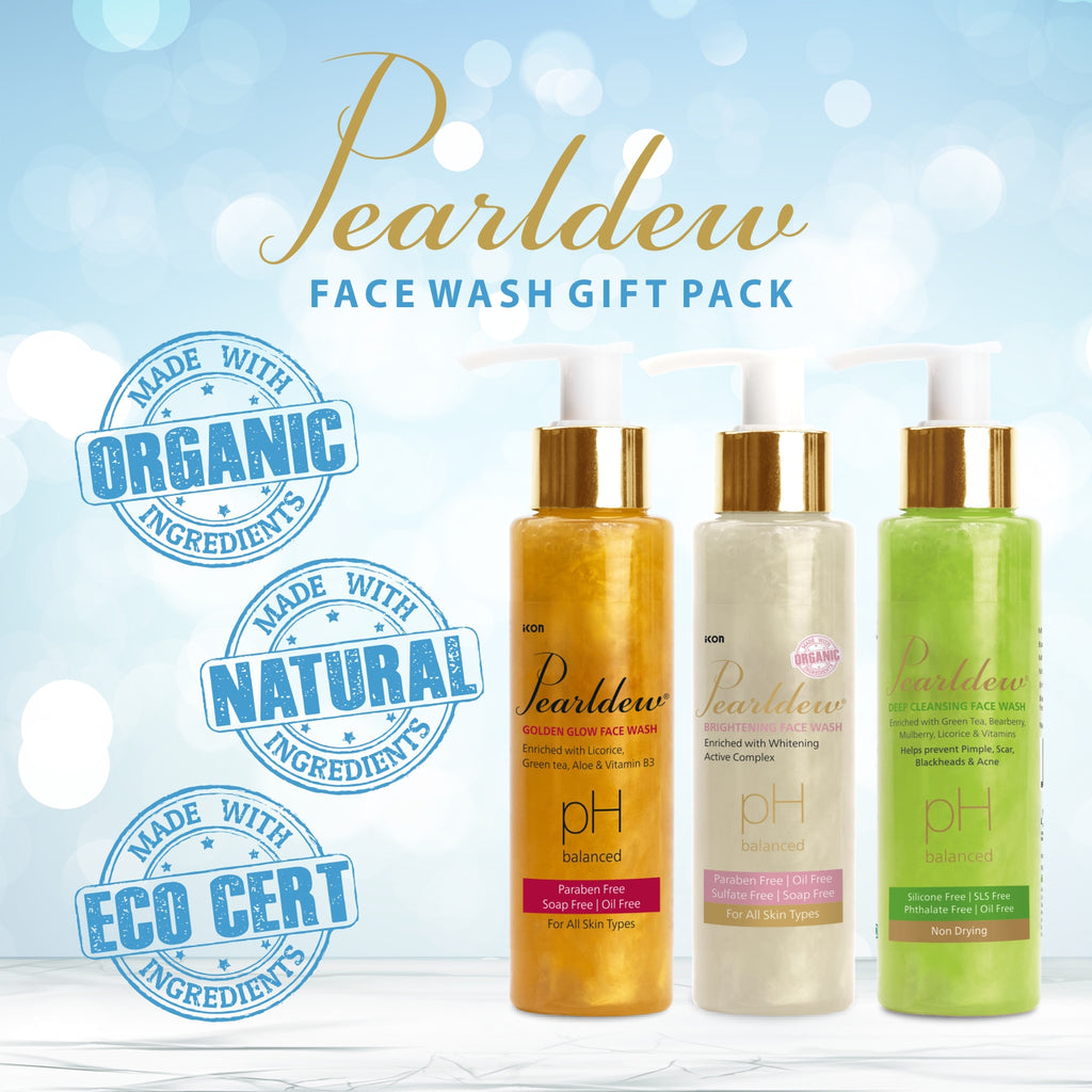 Pearldew Face Wash [Gift Pack of 3]