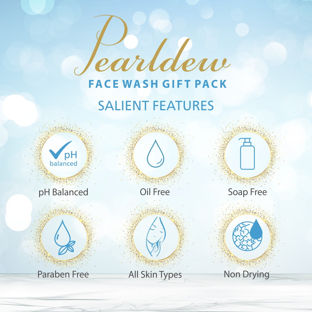 Pearldew Face Wash [Gift Pack of 3]