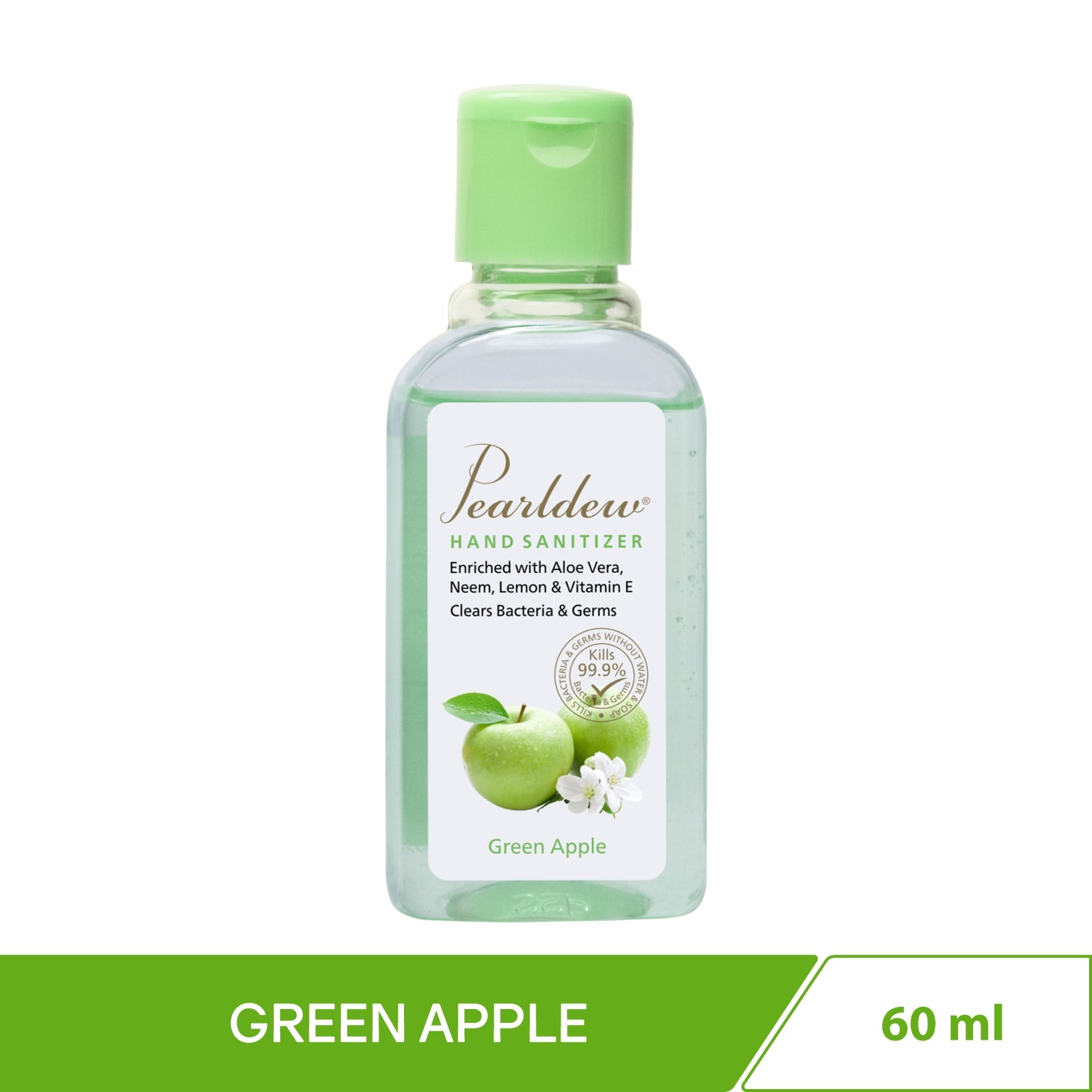 Pearldew Hand Sanitizer (Green Apple) 60 ml