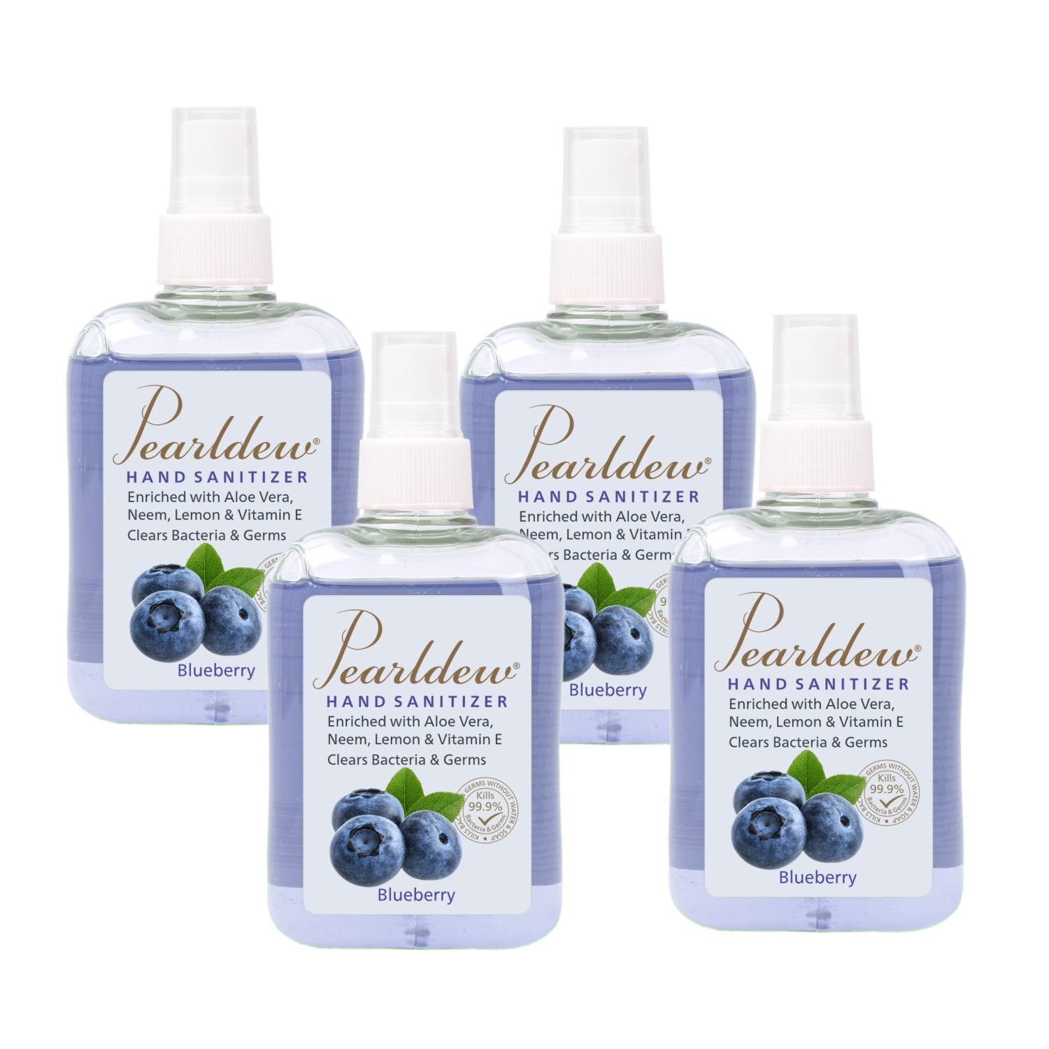 Pearldew Hand Sanitizer Spray (Blueberry) 250 ml