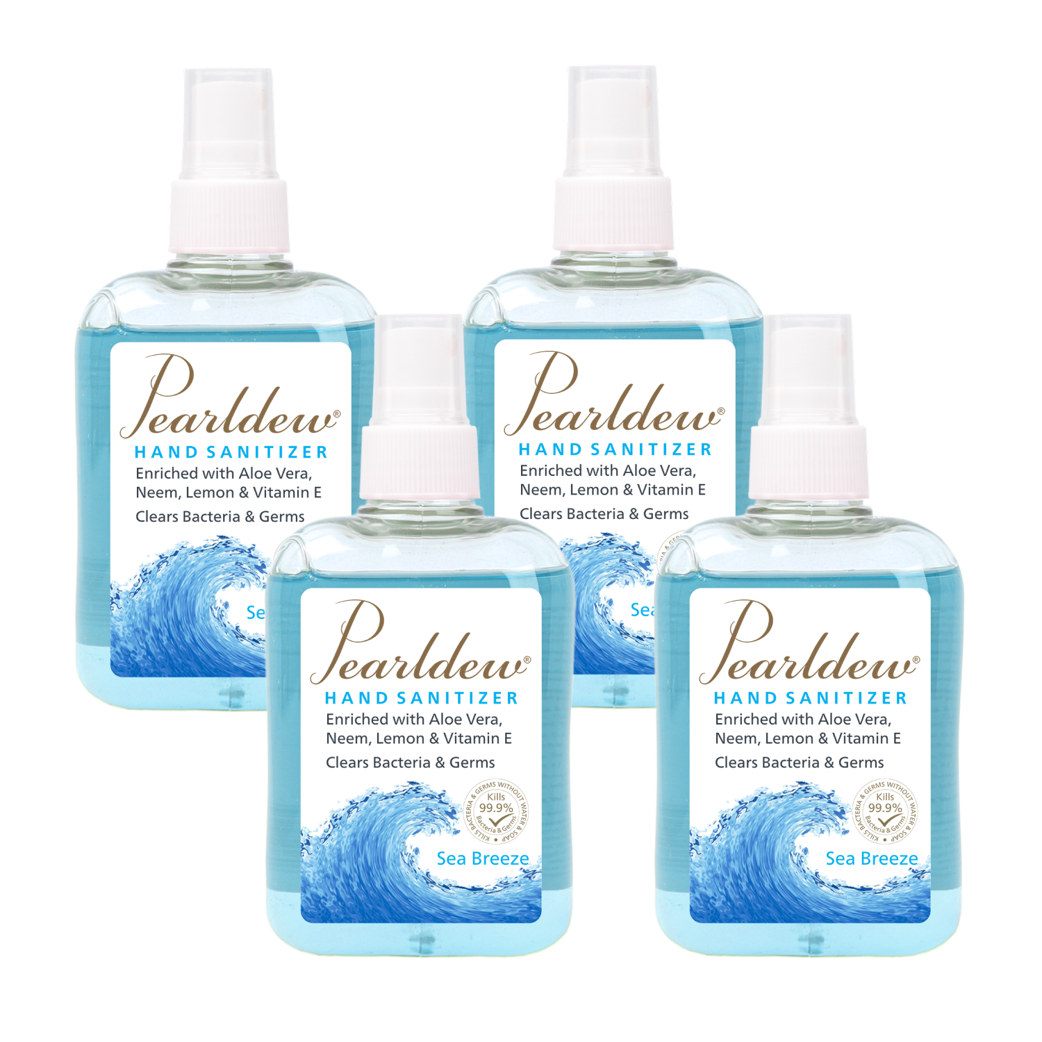 Pearldew Hand Sanitizer Spray (Sea Breeze) 250 ml