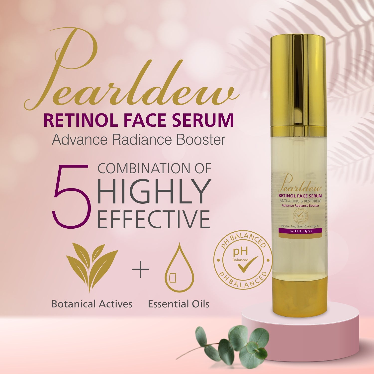 Pearldew Retinol Face Serum (50 ml)