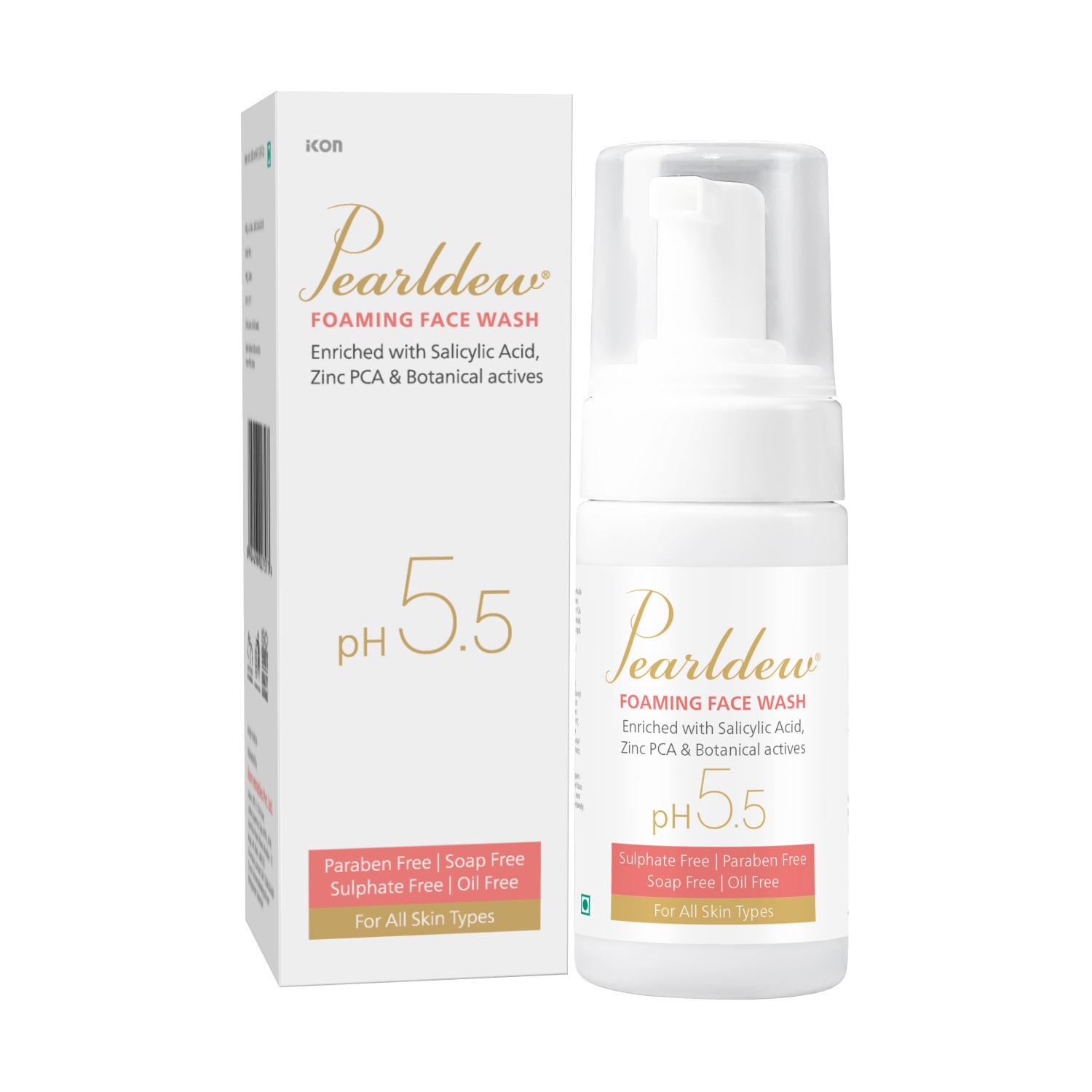 Pearldew Anti Acne & Anti Pimple Foaming Face Wash (100 ml)