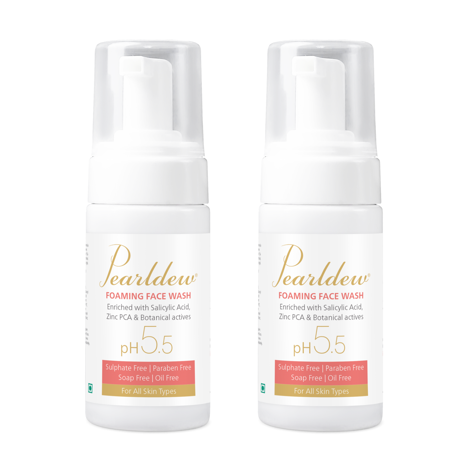 Pearldew Anti Acne & Anti Pimple Foaming Face Wash (100 ml)