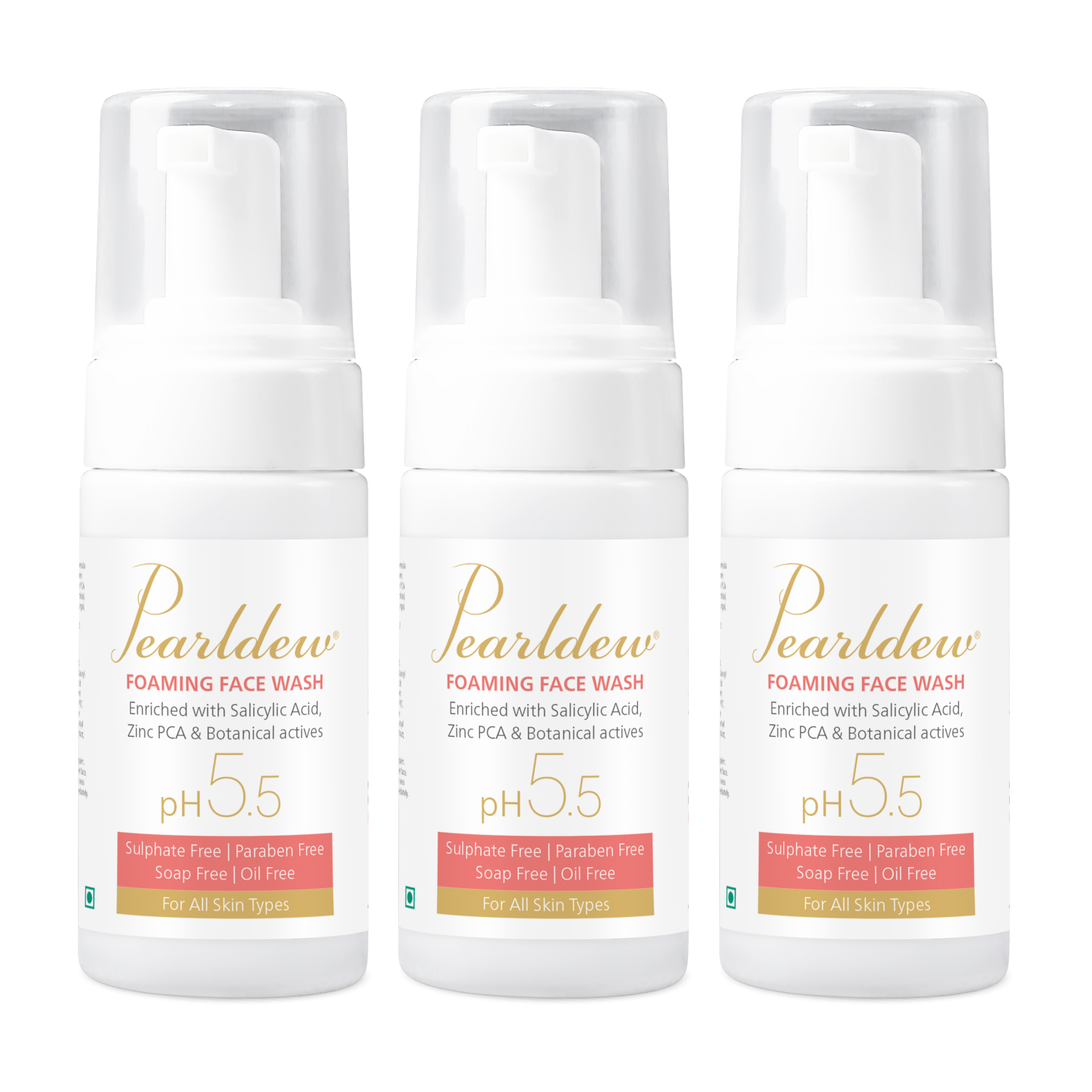 Pearldew Anti Acne & Anti Pimple Foaming Face Wash (100 ml)