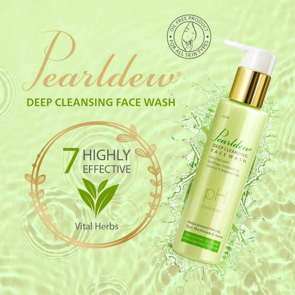 Pearldew Deep Cleansing Face Wash (100 ml)