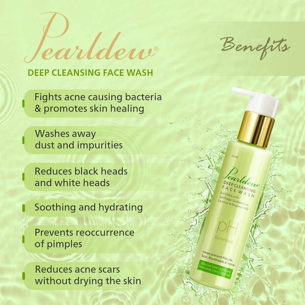 Pearldew Deep Cleansing Face Wash (100 ml)