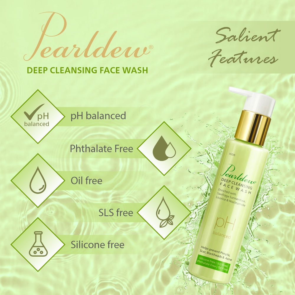 Pearldew Deep Cleansing Face Wash (100 ml)