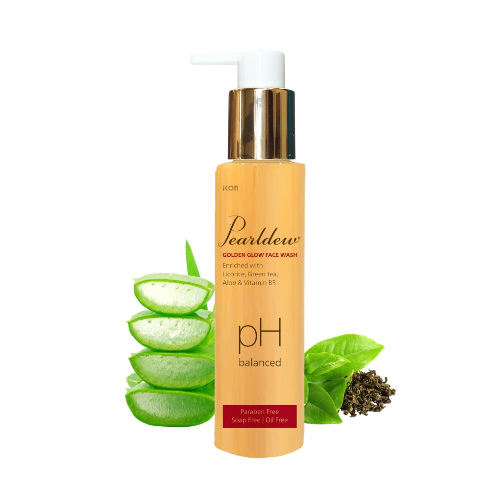 Pearldew Golden Glow Face Wash (100 ml)