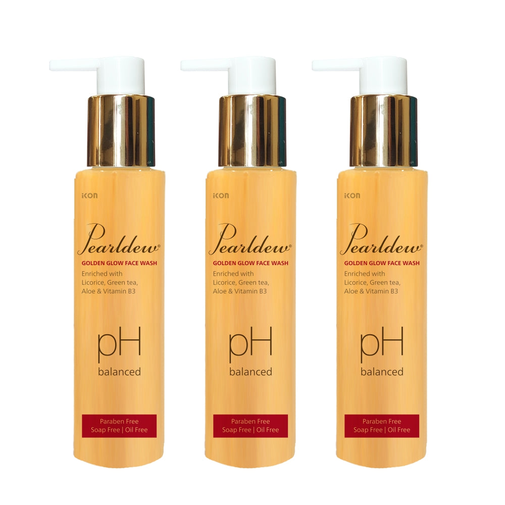 Pearldew Golden Glow Face Wash (100 ml)
