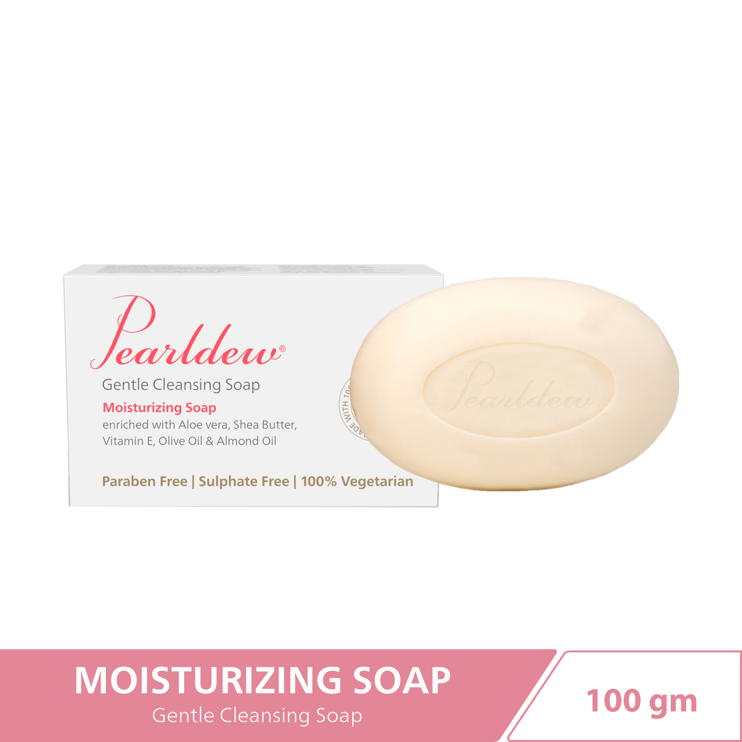 Pearldew Moisturizing Soap (100 gm)