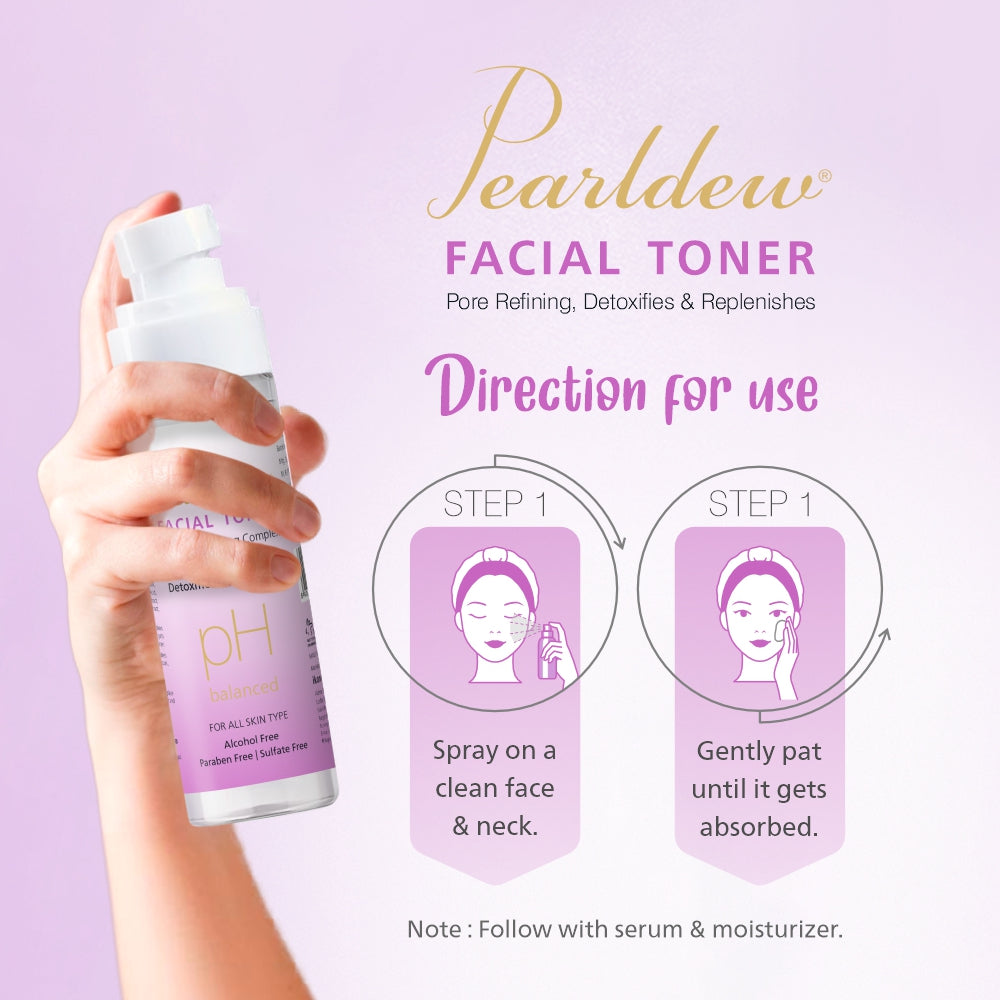 Pearldew Facial Toner (100 ml)