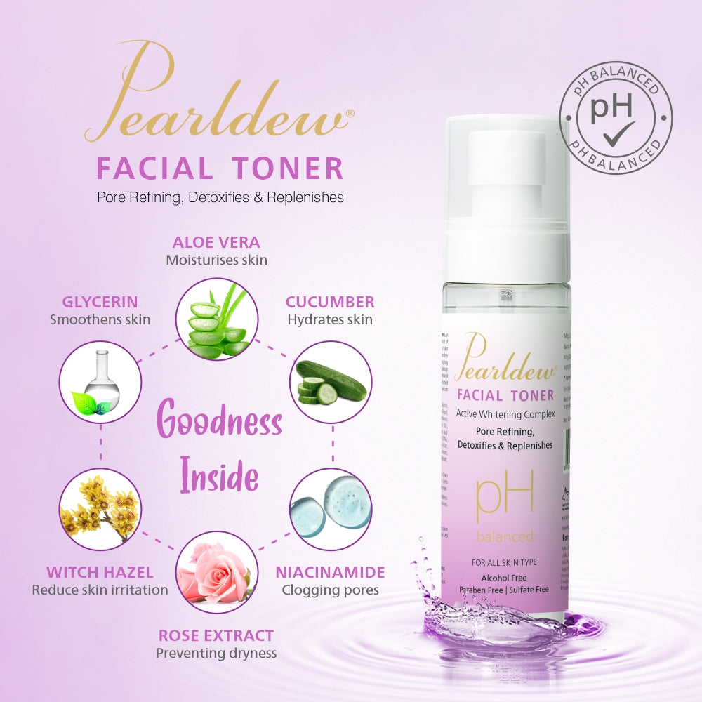 Pearldew Facial Toner (100 ml)