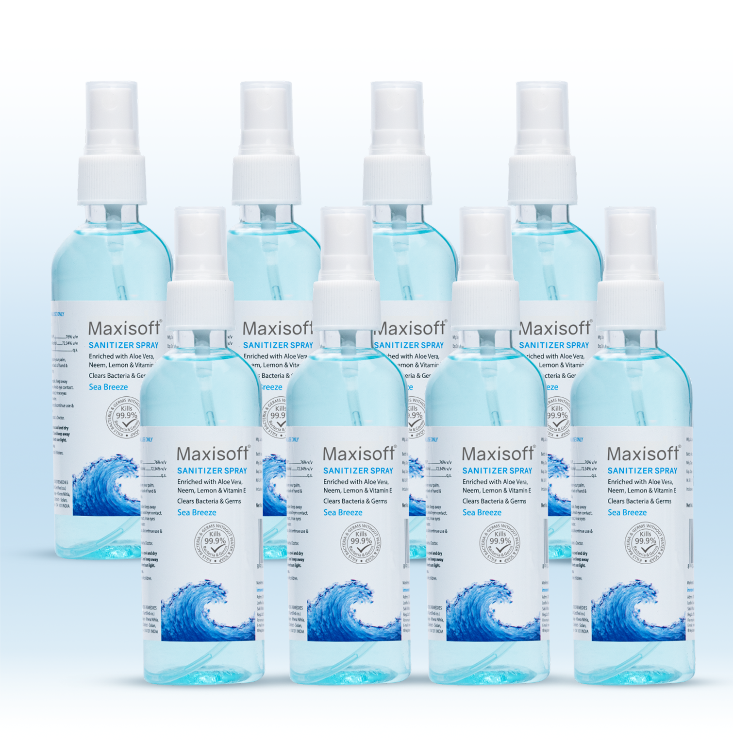Maxisoft Hand Sanitizer Spray (Sea Breeze) 120 ml