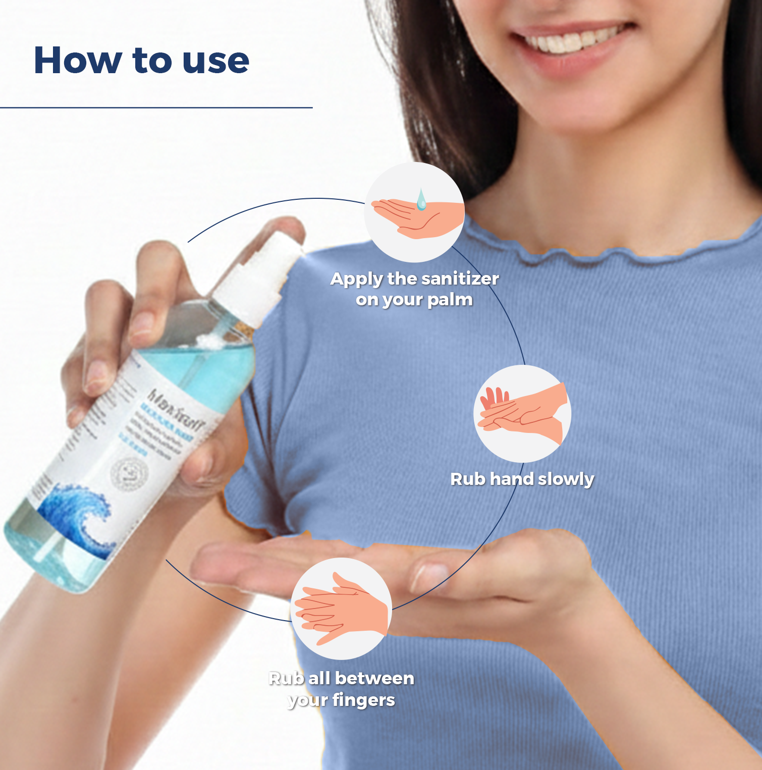 Maxisoft Hand Sanitizer Spray (Sea Breeze) 120 ml
