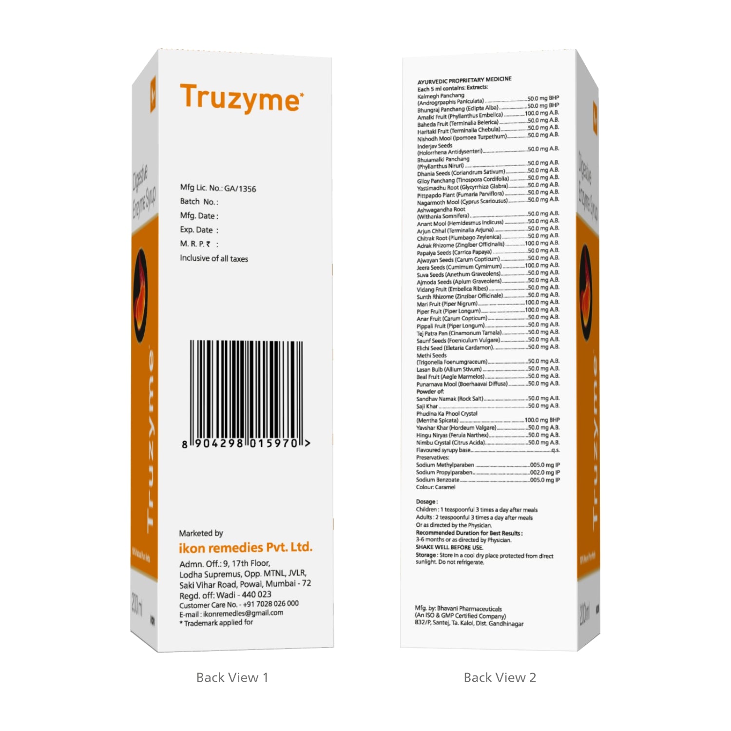 Truzyme Syrup (200 ml)