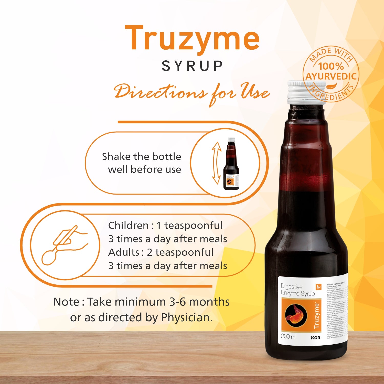 Truzyme Syrup (200 ml)