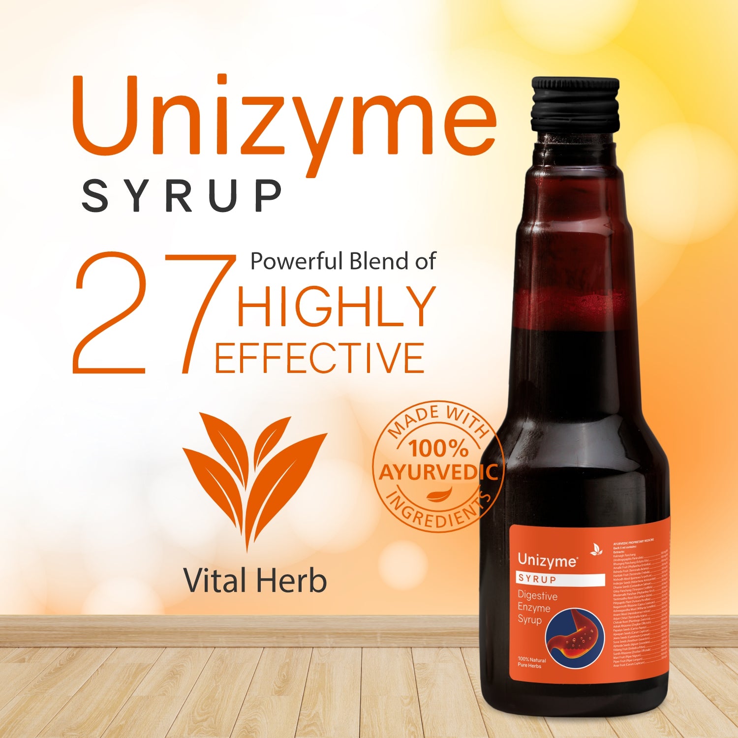 Unizyme Syrup (200 ml)