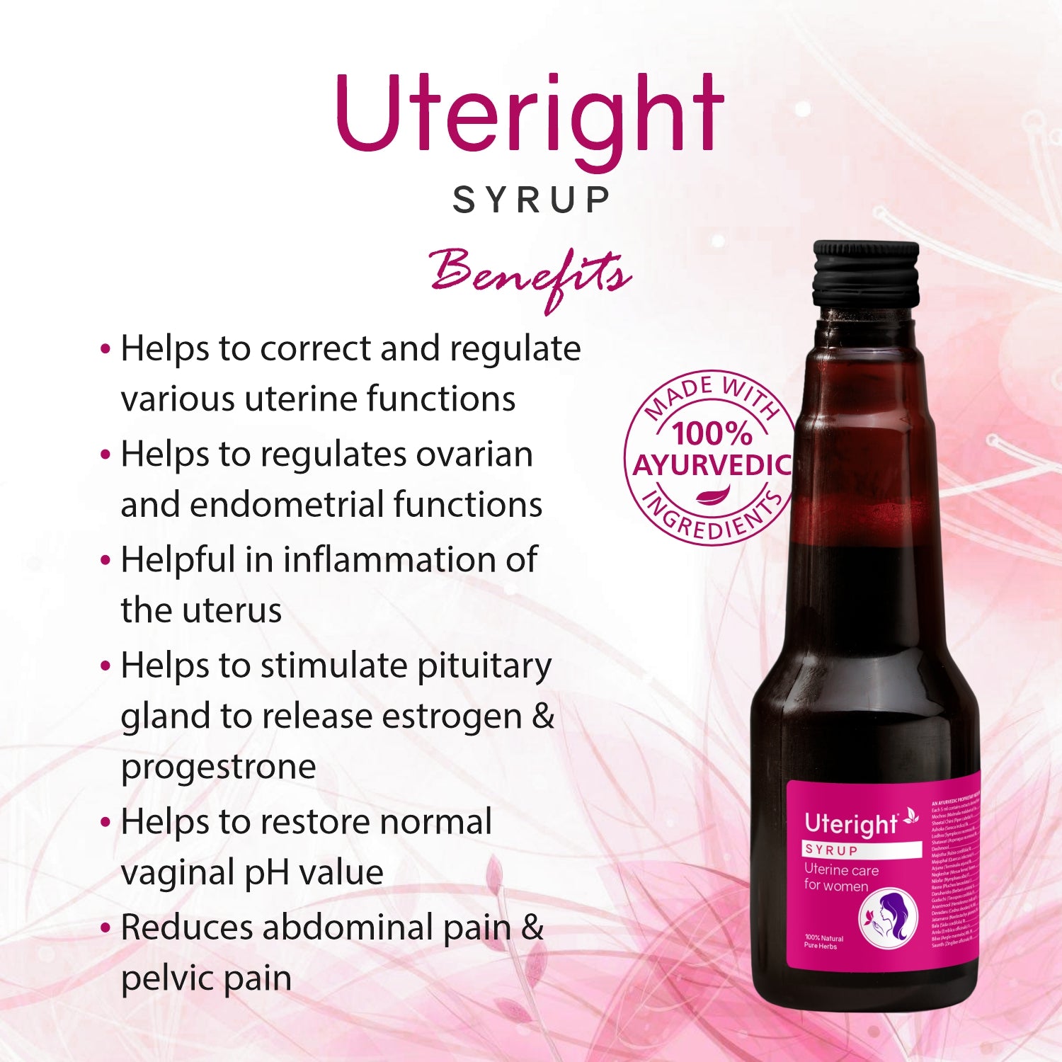 Uteright Syrup (200 ml)