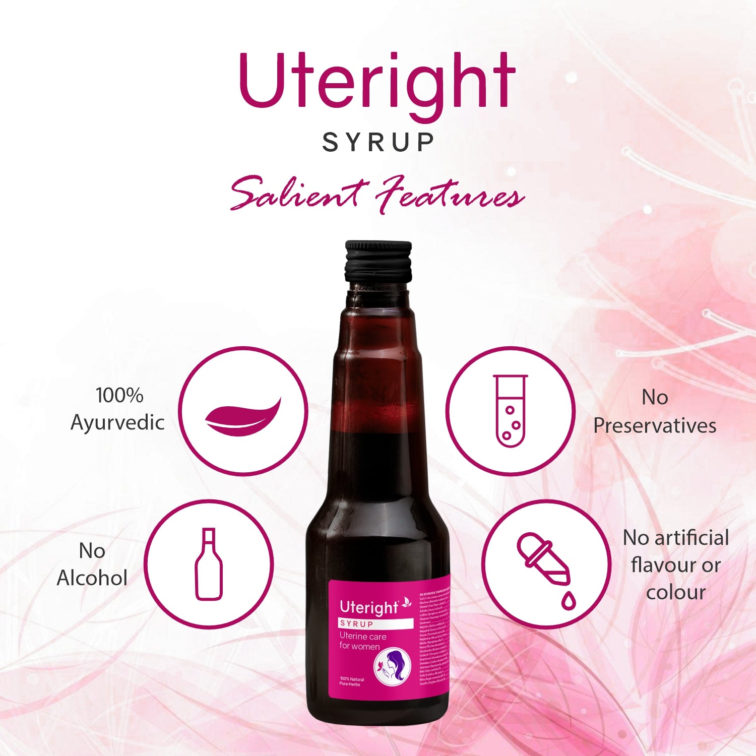 Uteright Syrup (200 ml)