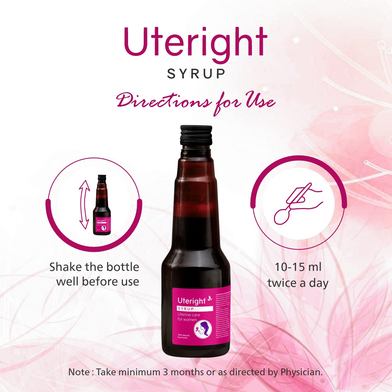 Uteright Syrup (200 ml)