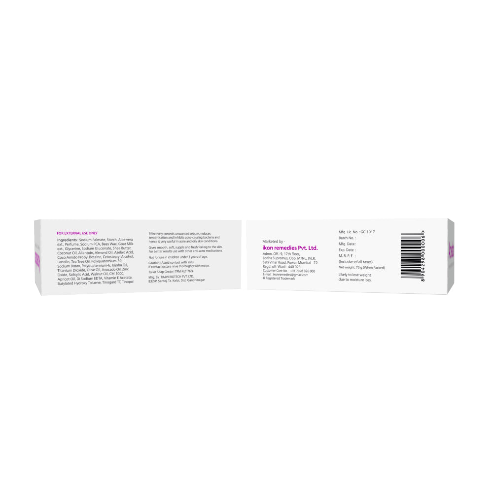 Acnedac Anti Acne & Anti Pimple Soap (75 gm)