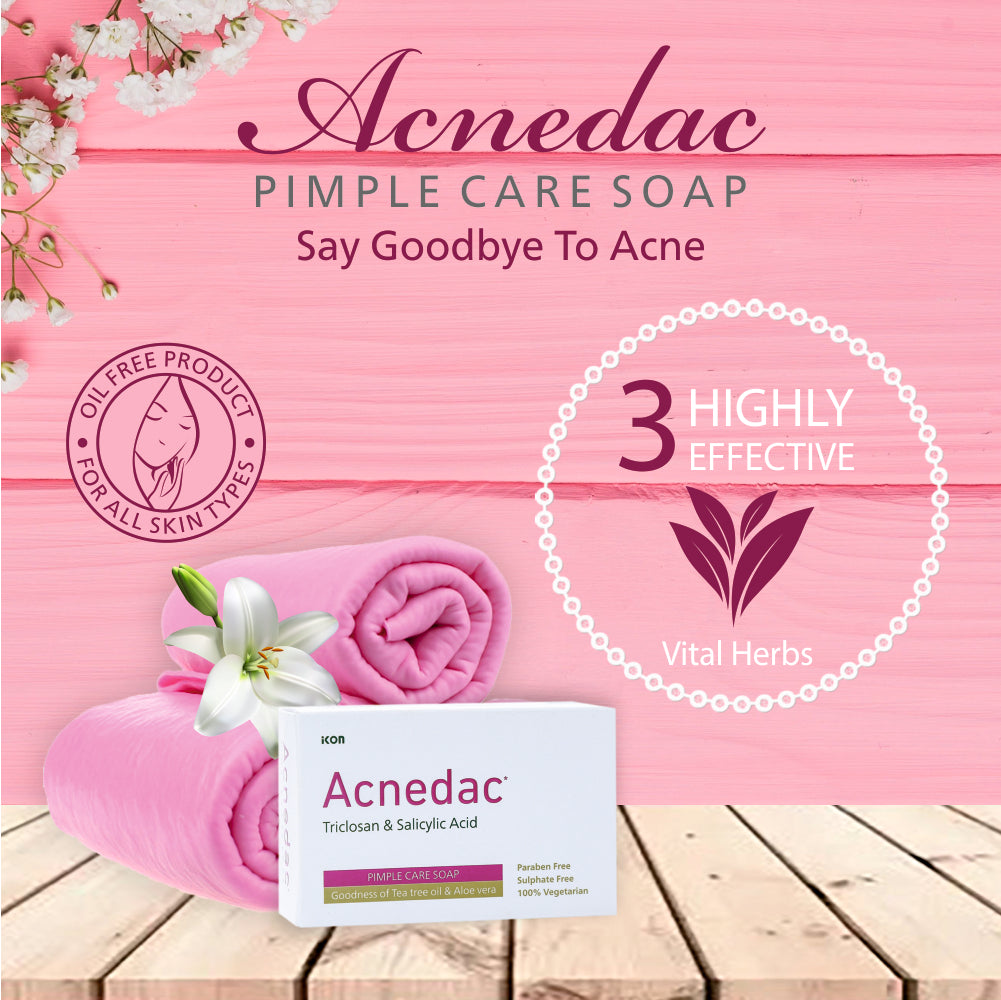 Acnedac Anti Acne & Anti Pimple Soap (75 gm)