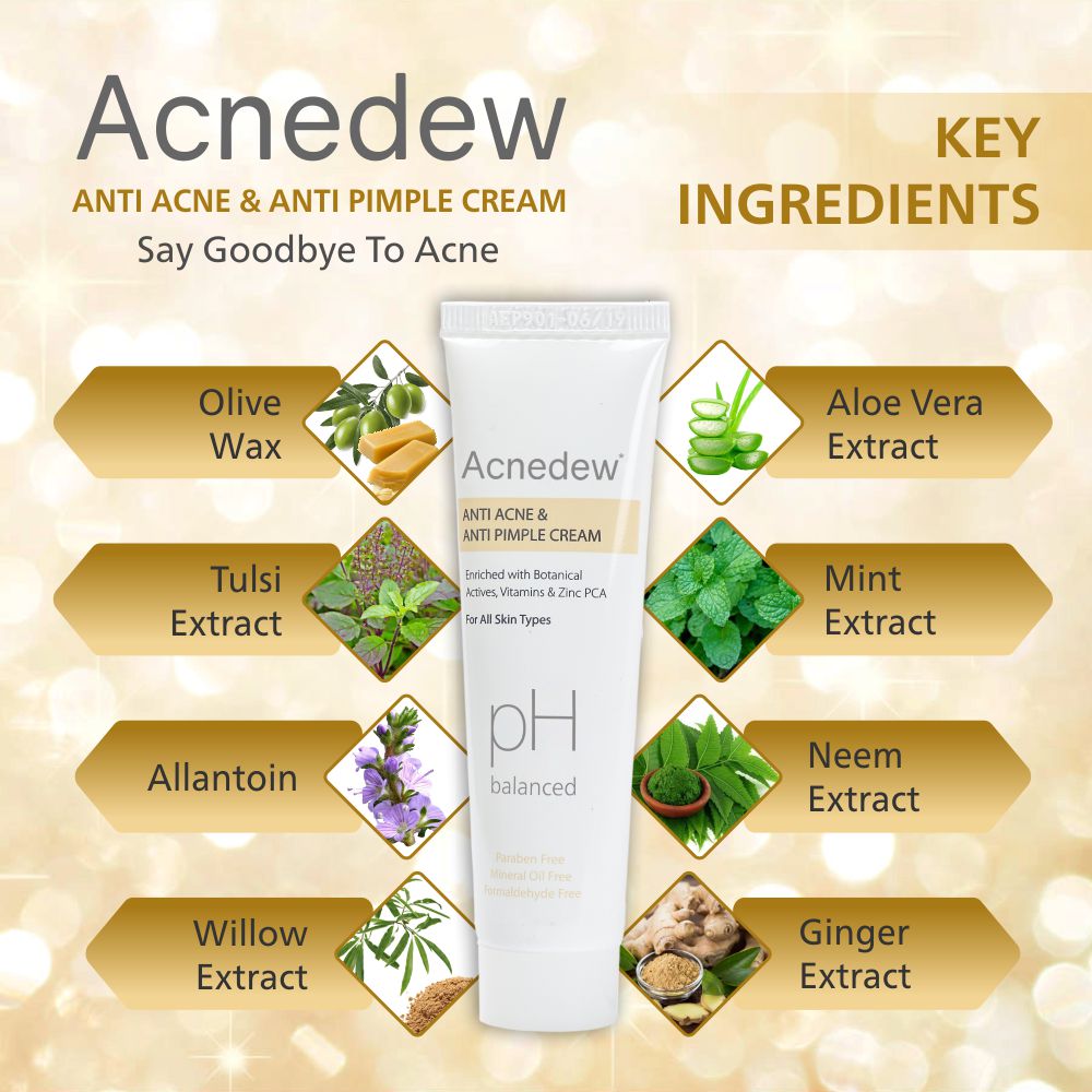 Acnedew Anti Acne & Anti Pimple Cream (25 gm)
