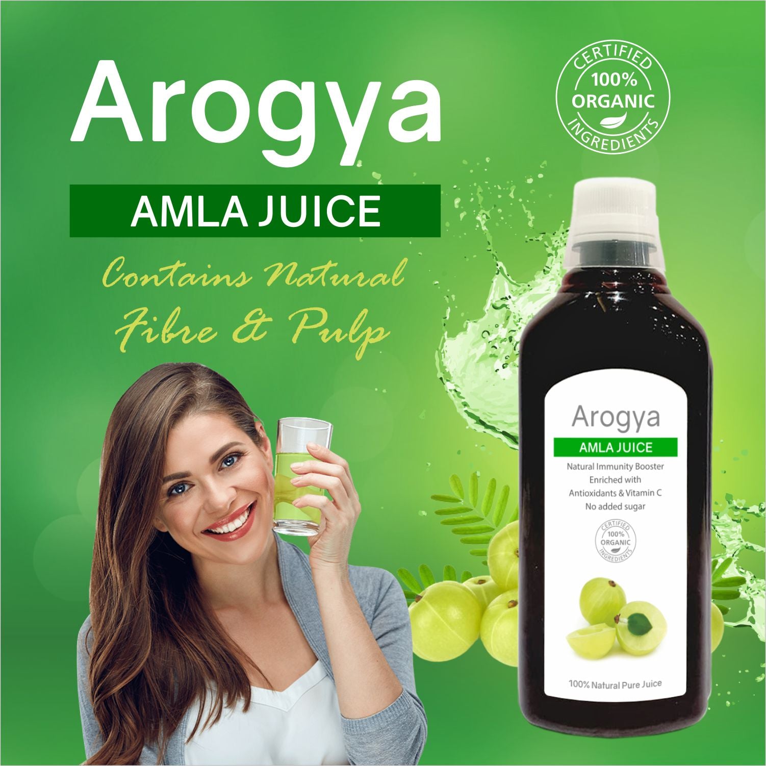 Arogya Amla Juice (1 litre)