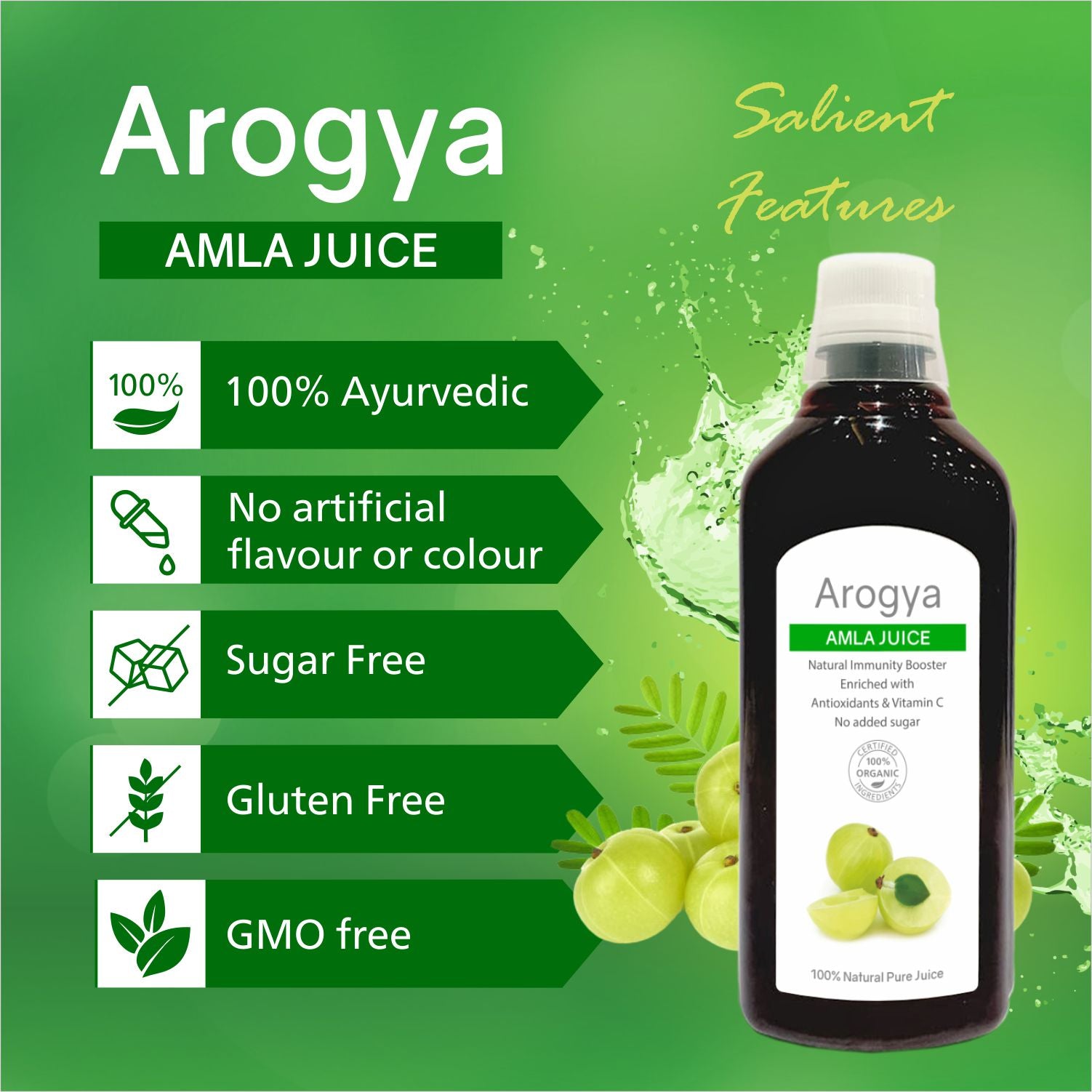 Arogya Amla Juice (1 litre)