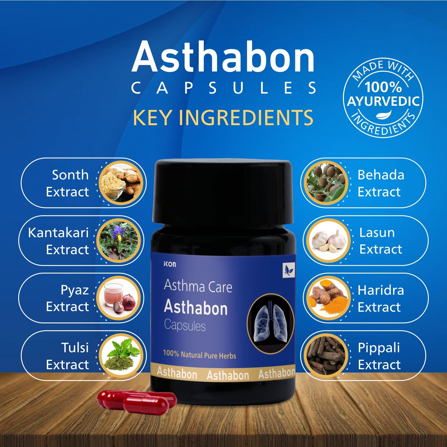 Asthabon Capsules (10 Caps)