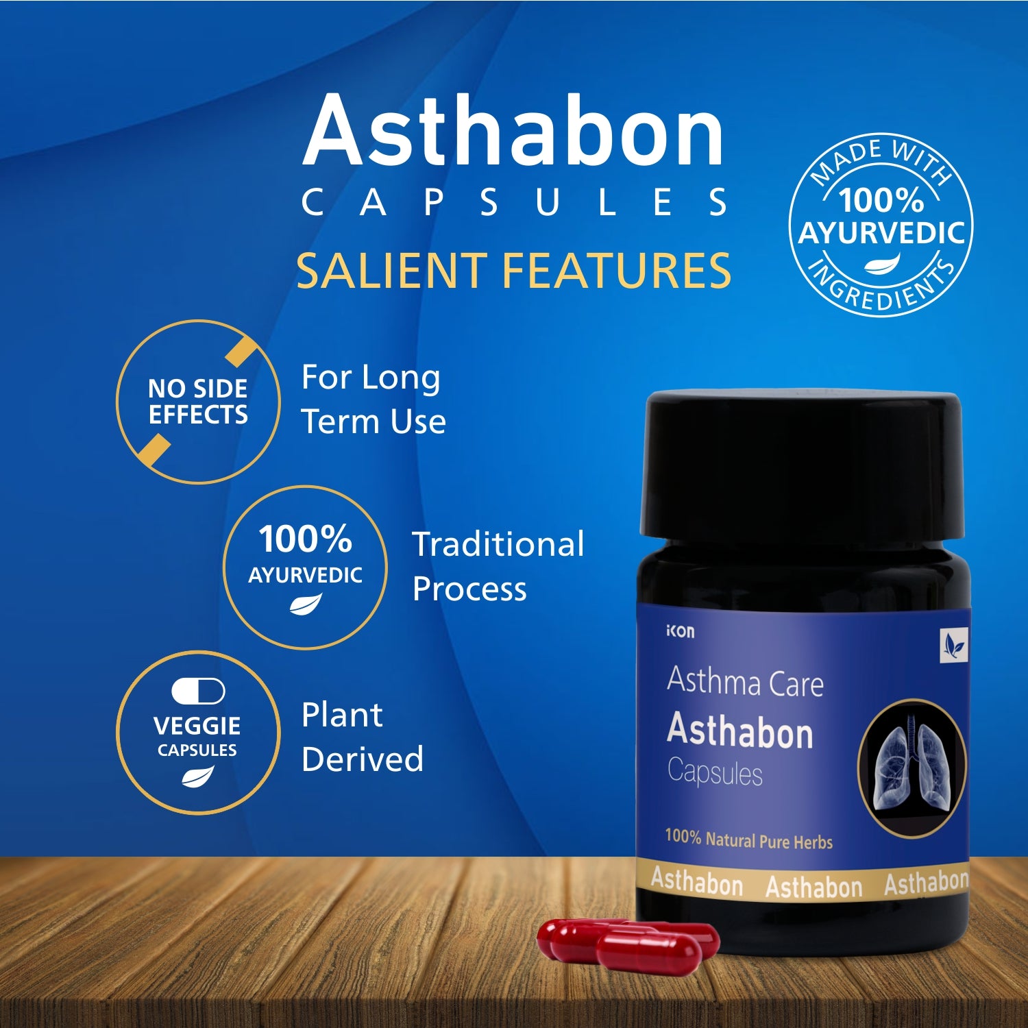 Asthabon Capsules (10 Caps)