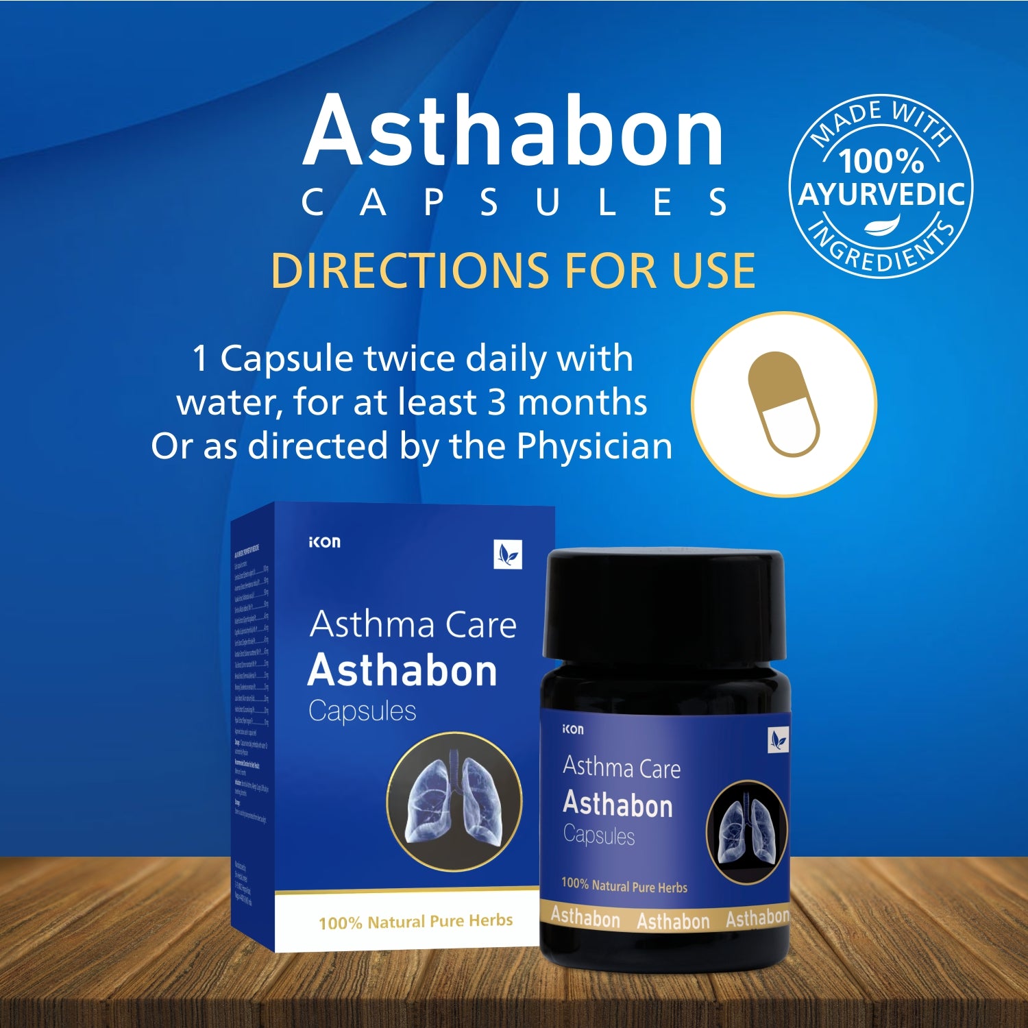 Asthabon Capsules (10 Caps)