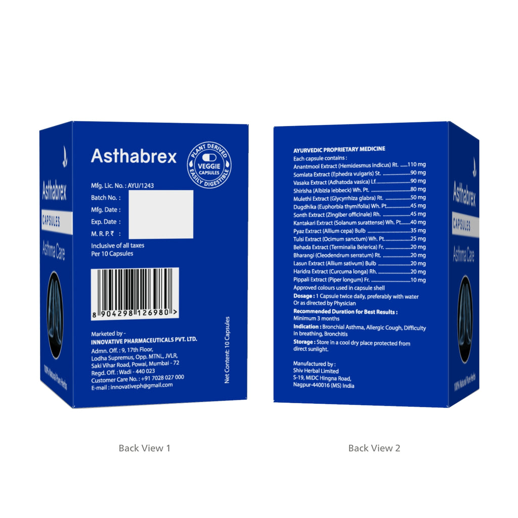 Asthabrex Capsules (10 Caps)
