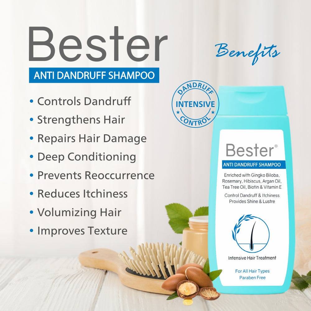 Bester Anti Dandruff Shampoo (100 ml)