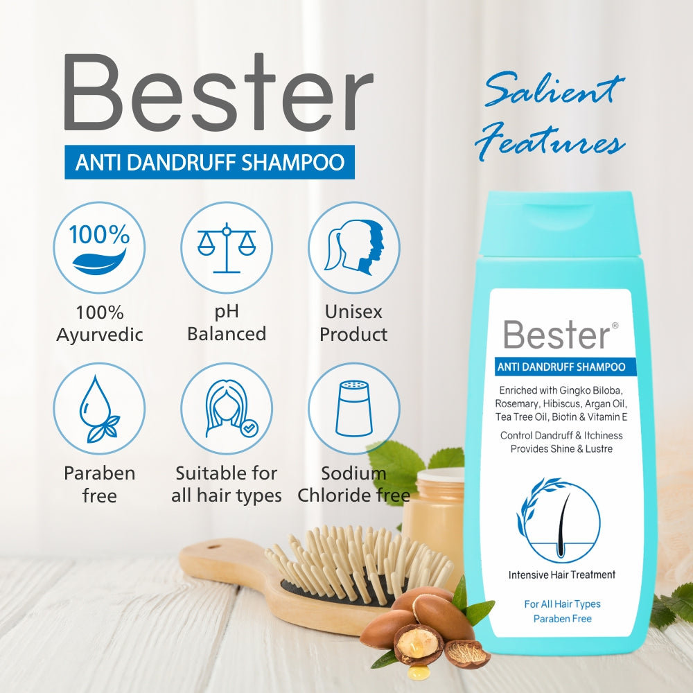 Bester Anti Dandruff Shampoo (100 ml)