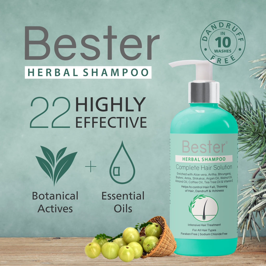 Bester Herbal Shampoo (300 ml)