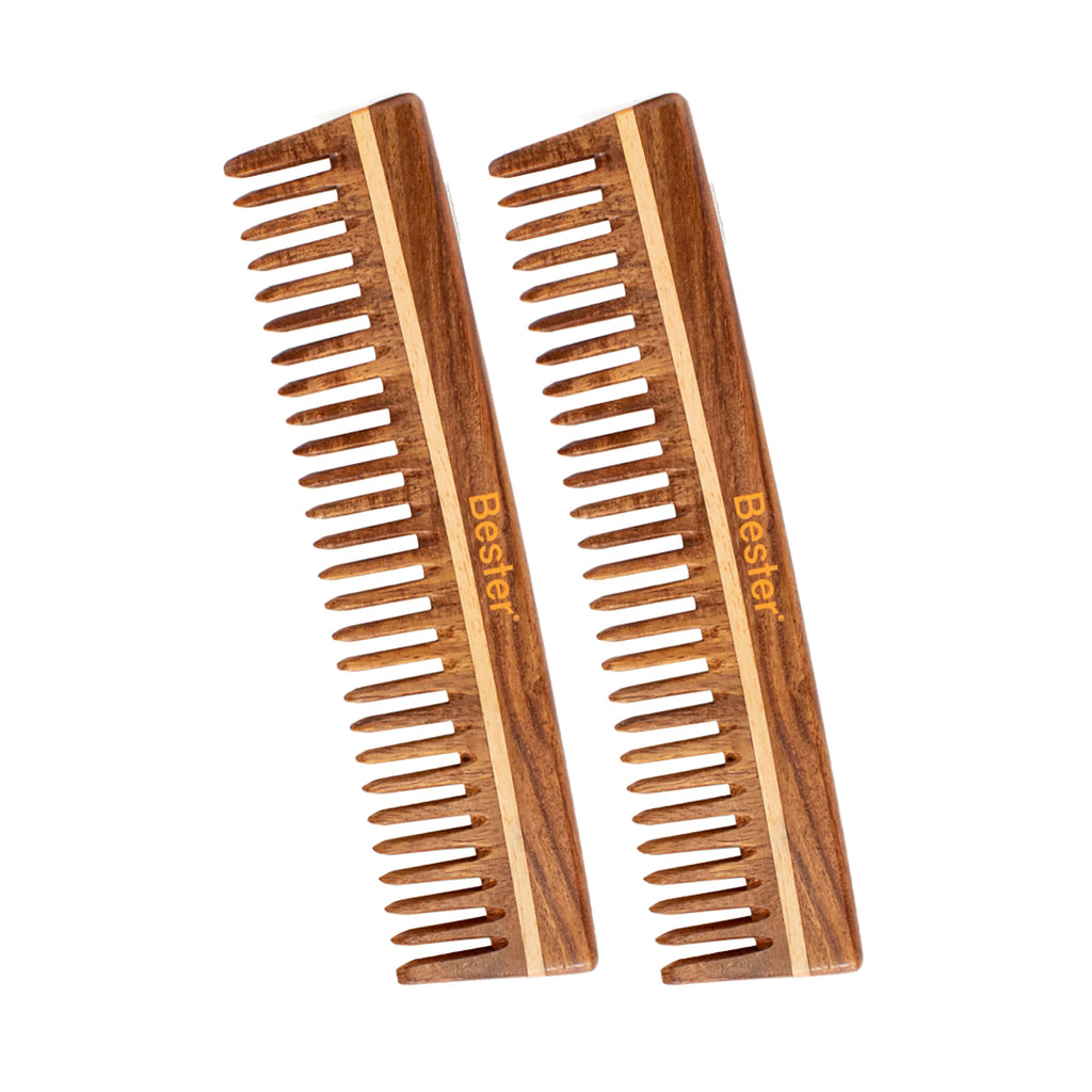 Bester Handmade Sheesham Wood Comb (14 FC)