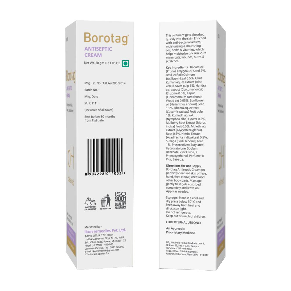 Borotag Antiseptic Cream (30 gm)