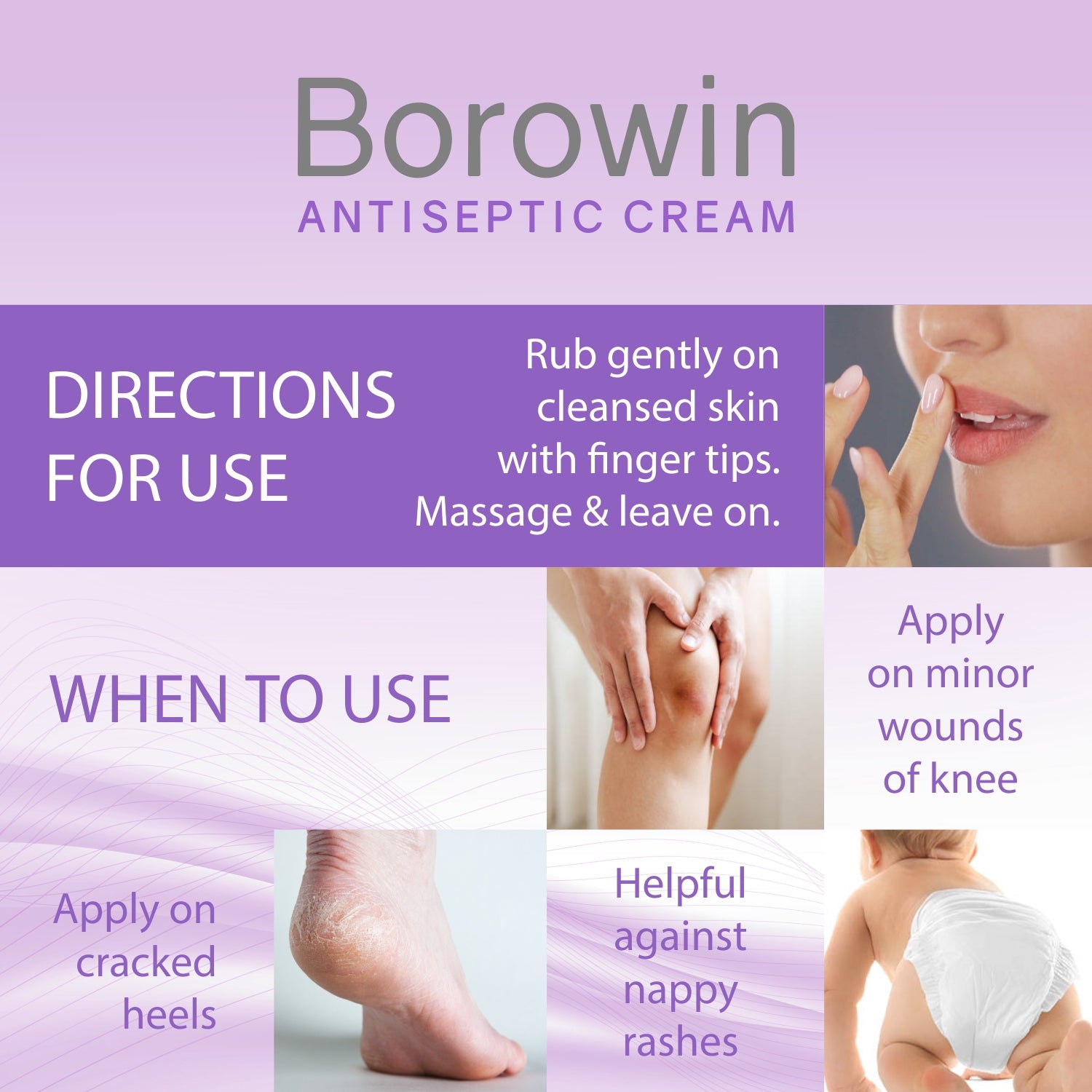 Borowin Antiseptic Cream (30 gm)