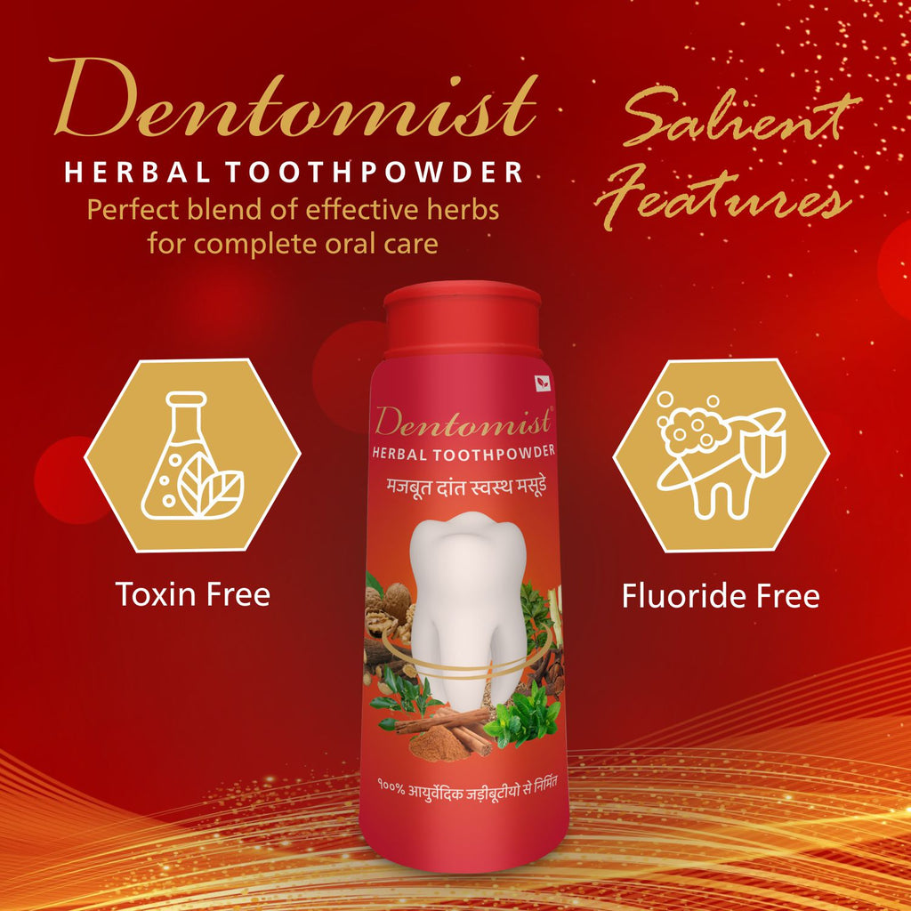 Dentomist Herbal Tooth Powder (100 gm)