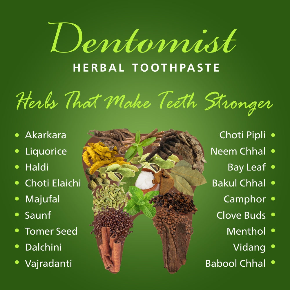 Dentomist Herbal Toothpaste (50 gm)