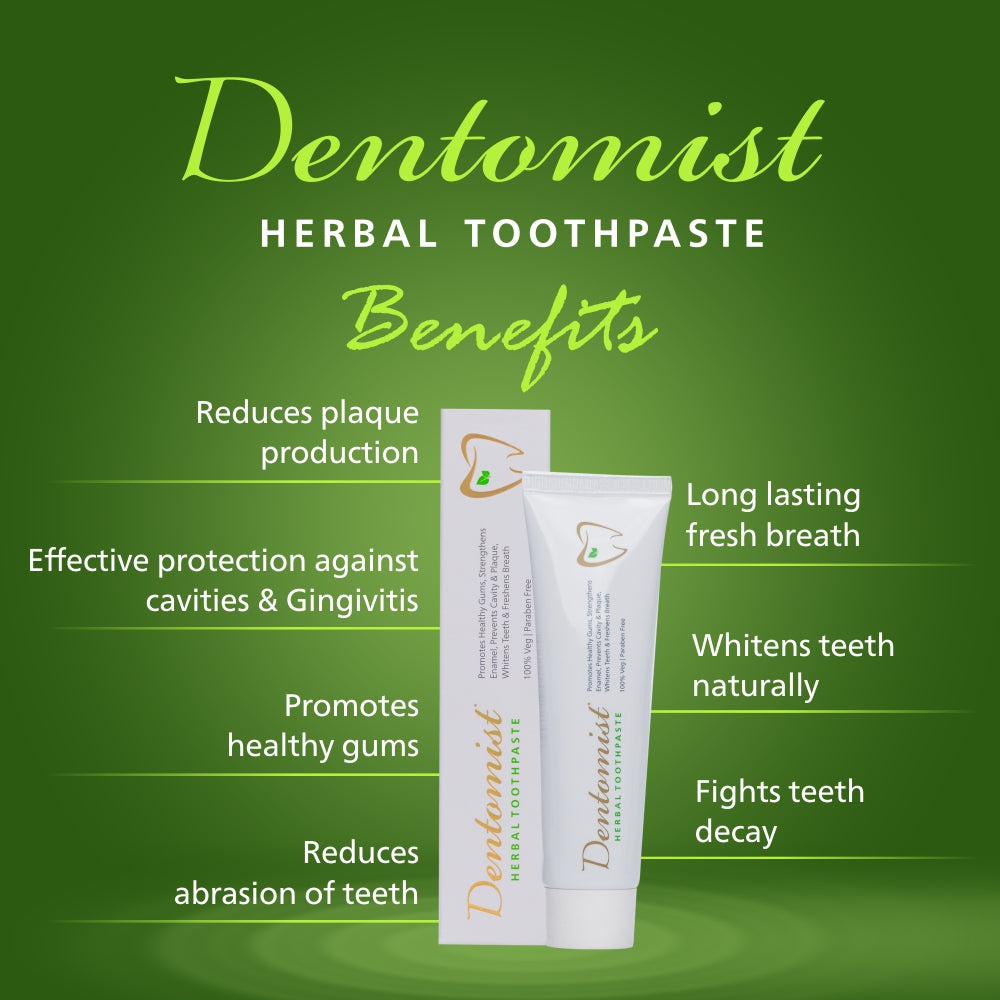 Dentomist Herbal Toothpaste (50 gm)