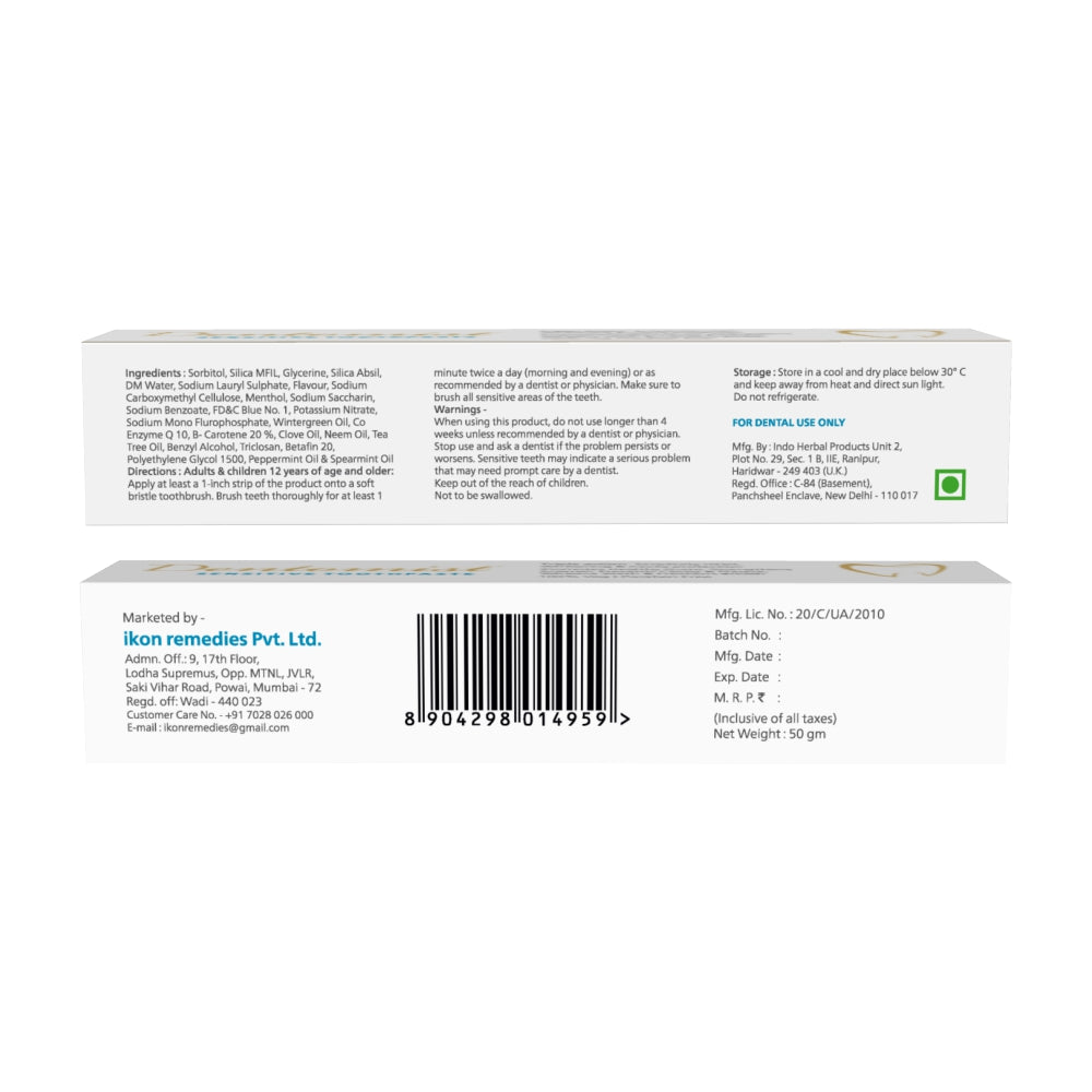 Dentomist Sensitive Toothpaste (50 gm)